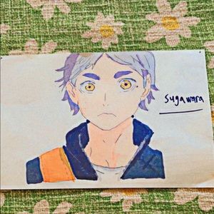 🌷✨Hand drawn Sugawara art✨🌷